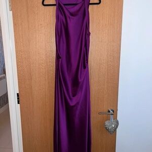 LuLaRoe Elegant Purple Backless Dress